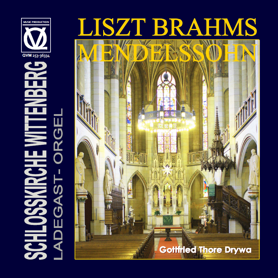 CD cover for Liszt, Brahms and Mendelssohn