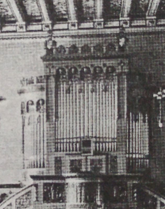 Comparison of the historic and present organ